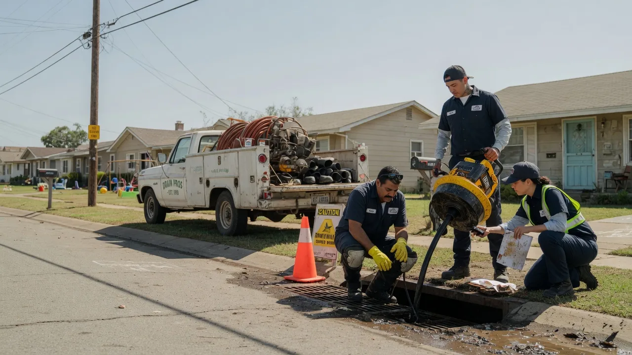 Drain Cleaning in Sebastian, TX near me